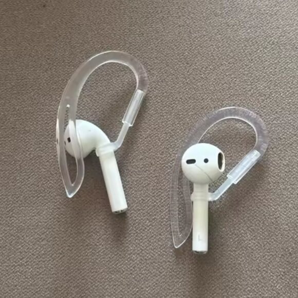 adjustable universal overear hook bluetooth earbud loss prevention adapters pair - Picture 1 of 3